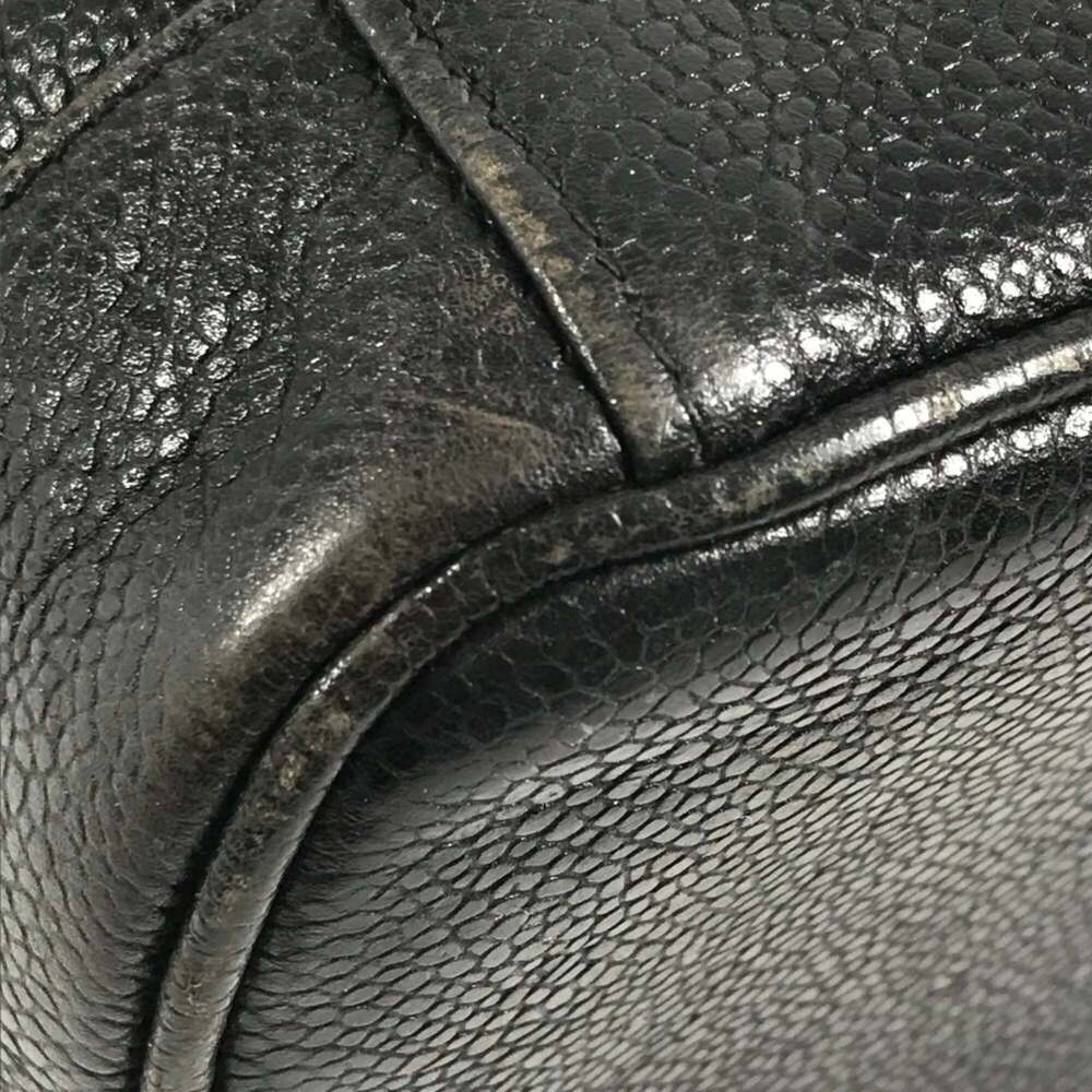 CHANEL Black Caviar Leather Logo Vanity Bag - Picture 10 of 16